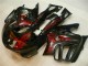 Honda CBR 600 F3 1995-1998 Motorrad Verkleidung - Schwarz rote Flamme