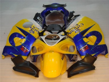 Suzuki GSXR 1300 Hayabusa 1996-2007 Motorrad Verkleidungen - Gelb Blau