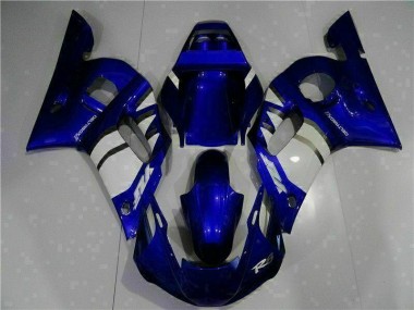 Yamaha R6 1998-2002 Motorrad Vollverkleidung - Blau