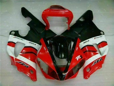 Yamaha R1 2000-2001 Motorrad Verkleidungen Komplett Sets - Rot