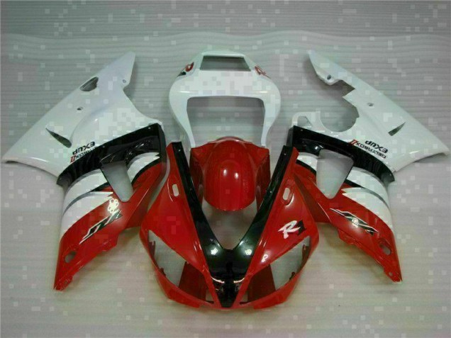 Yamaha R1 2000-2001 Motorrad Vollverkleidung - Rot