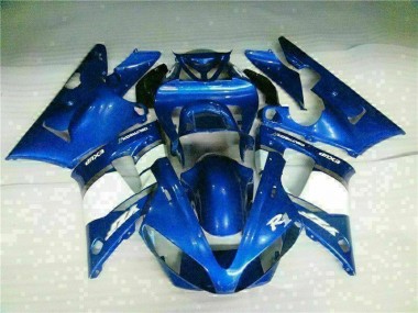 Yamaha R1 2000-2001 Motorrad Verkleidungen Komplett Sets - Blau