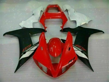 Yamaha R1 2002-2003 Motorrad Verkleidungen Komplett Sets - Rot