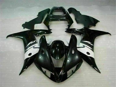 Yamaha R1 2002-2003 Motorrad Vollverkleidung - Schwarz