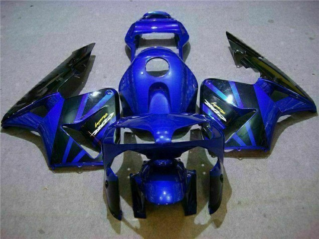 Honda CBR 600 RR 2003-2004 Motorrad Verkleidungen - Blau