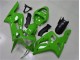 Kawasaki ZX6R 2003-2004 Motorrad Verkleidung - Grün