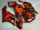 Honda CBR 1000 RR 2004-2005 Motorrad Verkleidung - Orange Schwarz