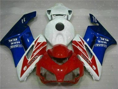 Honda CBR 1000 RR 2004-2005 Motorrad Verkleidungen - Rot Blau