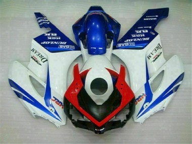 Honda CBR 1000 RR 2004-2005 Motorrad Verkleidungen - Blau Weiß