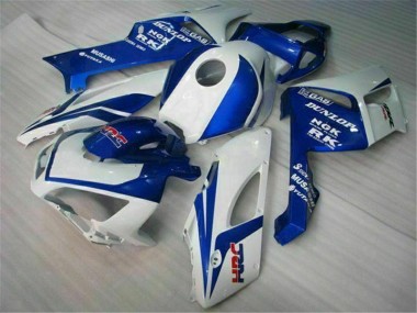 Honda CBR 1000 RR 2004-2005 Motorrad Verkleidungen & Plastik - Blau Weiß