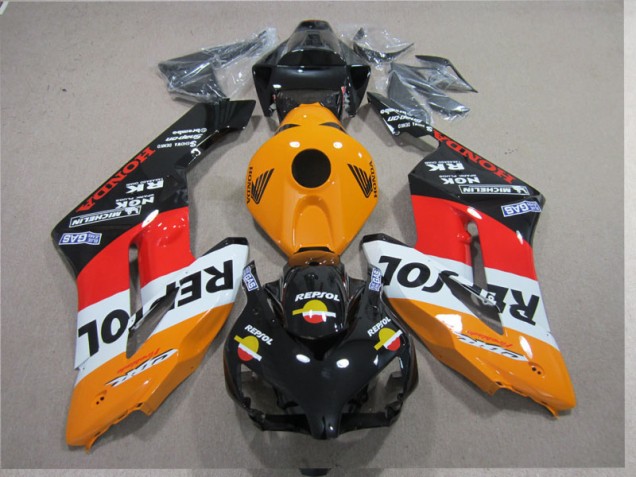 Honda CBR 1000 RR 2004-2005 Motorrad Verkleidungen - Orange Rot Repsol