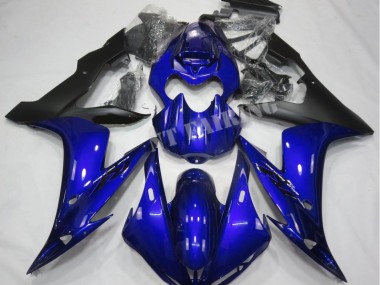 Yamaha R1 2004-2006 Motorrad Verkleidungen - Blau Schwarz