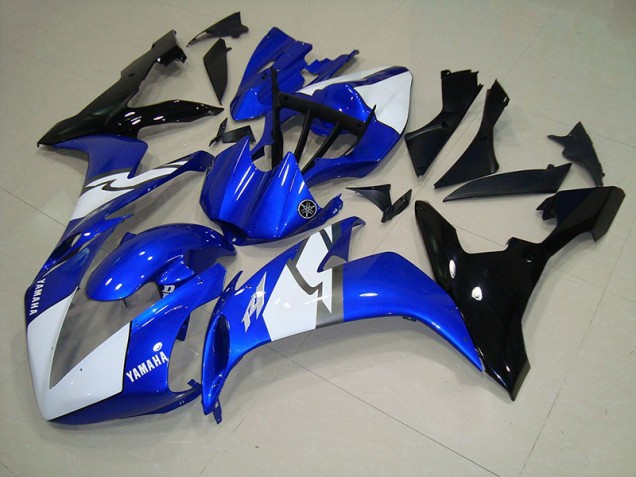 Yamaha R1 2004-2006 Motorrad Verkleidungen - Blau Schwarz Weiß