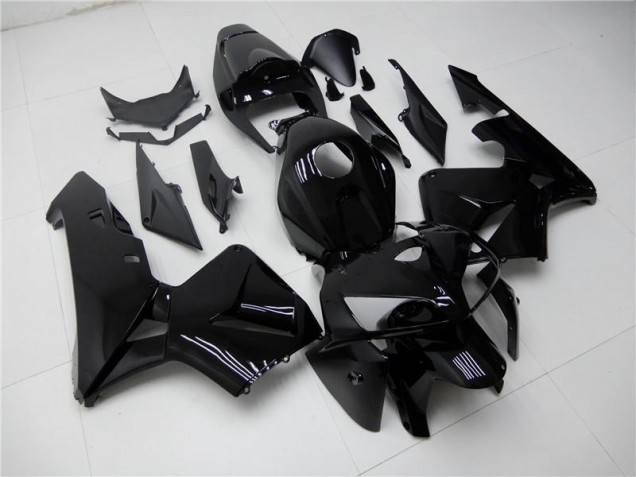 Honda CBR 600 RR 2005-2006 Motorrad Verkleidungen - Glänzend Schwarz