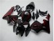 Honda CBR 600 RR 2005-2006 Motorrad Verkleidungen - Rot Flamme Schwarz