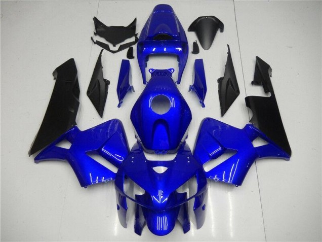 Honda CBR 600 RR 2005-2006 Motorrad Verkleidungen - Blau Schwarz