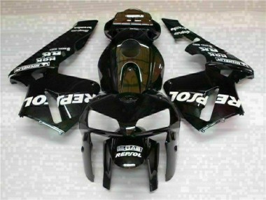 Honda CBR 600 RR 2005-2006 Motorrad Verkleidung - Schwarz Repsol