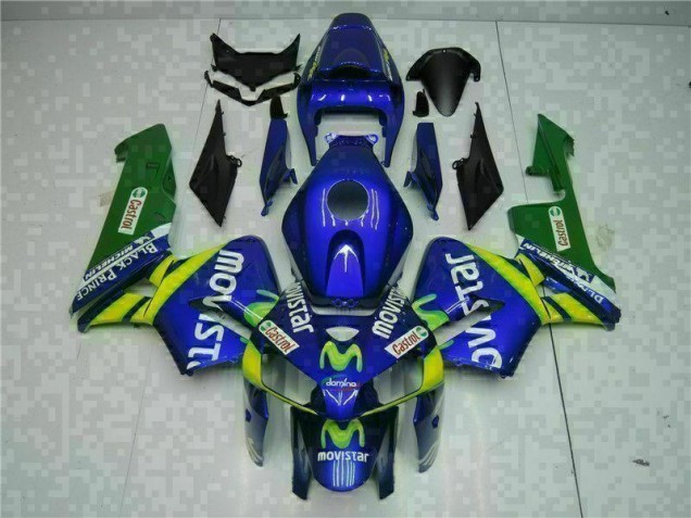 Honda CBR 600 RR 2005-2006 Motorrad Verkleidungen & Plastik - Blau