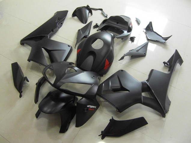 Honda CBR 600 RR 2005-2006 Motorrad Verkleidung - Schwarz Rot