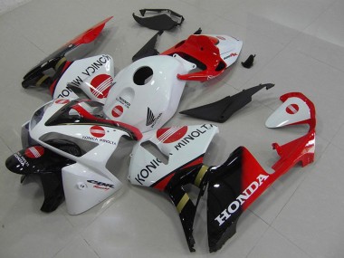 Honda CBR 600 RR 2005-2006 Motorrad Verkleidungen - Rot Konica