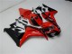 Honda CBR 1000 RR 2006-2007 Motorrad Verkleidungen - Rot Schwarz