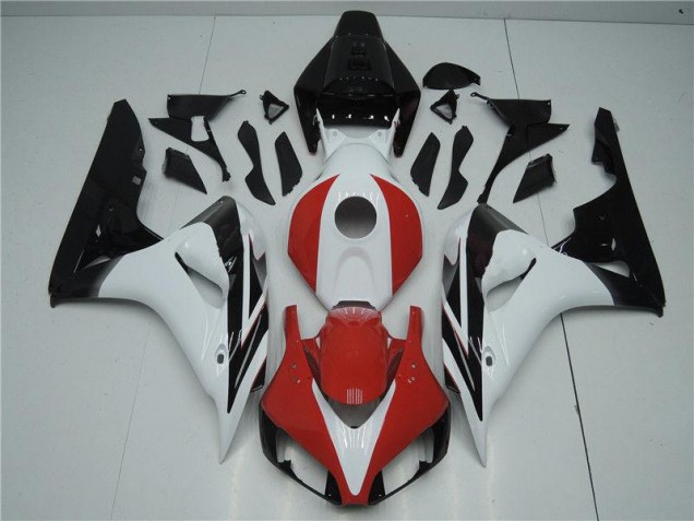 Honda CBR 1000 RR 2006-2007 Motorrad Verkleidung - Rot Weiß Schwarz