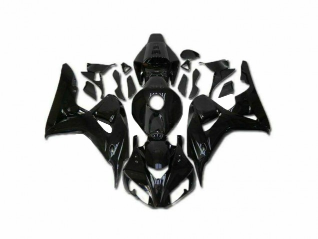 Honda CBR 1000 RR 2006-2007 Motorrad Verkleidungen - Glänzend Schwarz