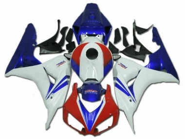 Honda CBR 1000 RR 2006-2007 Motorrad Verkleidungen - Blau Weiß