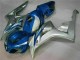 Honda CBR 1000 RR 2006-2007 Motorrad Verkleidungen - Blau Silber