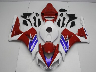 Honda CBR 1000 RR 2006-2007 Motorrad Verkleidungen - Blau Rot und Weiß