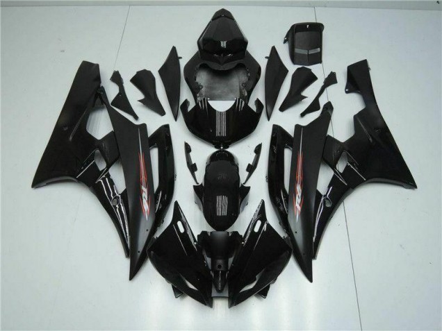 Yamaha R6 2006-2007 Motorrad Verkleidung - Schwarz