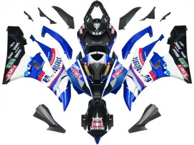 Yamaha R6 2006-2007 Motorrad Verkleidungen - Blau Schwarz Sterilgarda