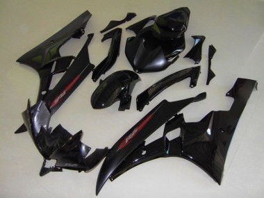 Yamaha R6 2006-2007 Motorrad Verkleidungen - OEM Stil Schwarz