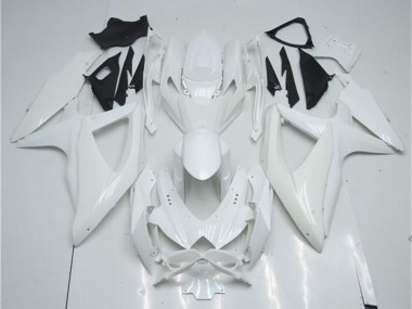 Suzuki GSXR 600 / 750 K8 2008-2010 Motorrad Verkleidung - Weiß