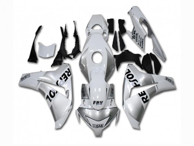 Honda CBR 1000 RR 2008-2011 Motorrad Verkleidungen - Silber Weiß Repsol