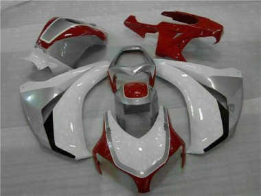 Honda CBR 1000 RR 2008-2011 Motorrad Verkleidung & Plastik - Rot Weiß