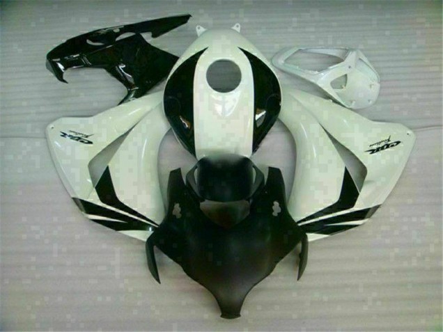 Honda CBR 1000 RR 2008-2011 Motorrad Vollverkleidung - Weiß Schwarz