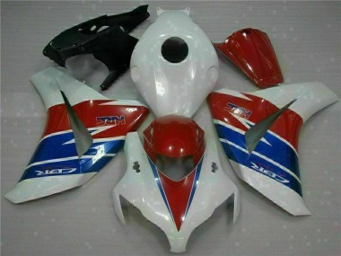 Honda CBR 1000 RR 2008-2011 Motorrad VollVerkleidungen & Plastik - Rot Weiß