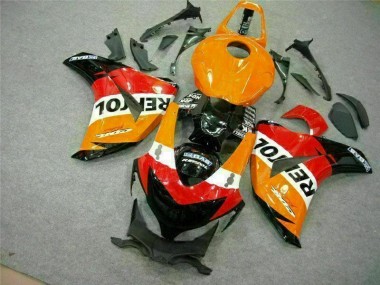 Honda CBR 1000 RR 2008-2011 Motorrad Vollverkleidung - Orange Repsol