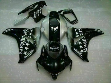 Honda CBR 1000 RR 2008-2011 Motorrad Verkleidungen - Schwarze SevenStars