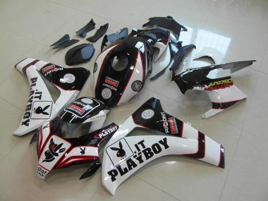 Honda CBR 1000 RR 2008-2011 Motorrad Verkleidungen - Schwarz Playboy