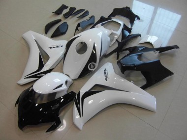 Honda CBR 1000 RR 2008-2011 Motorrad Verkleidungen - Weiß Schwarz