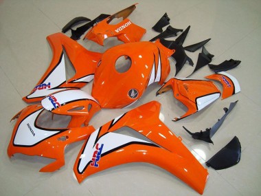 Honda CBR 1000 RR 2008-2011 Motorrad Verkleidungen - Sonnenuntergang Orange HRC