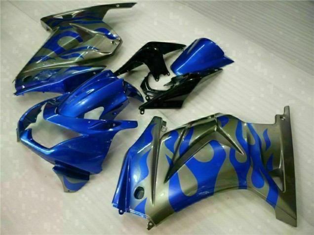 Kawasaki EX250 2008-2012 Motorrad Verkleidungen - Blau