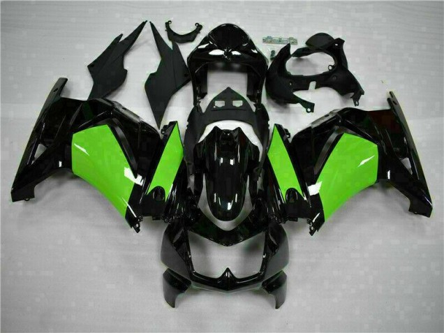 Kawasaki EX250 2008-2012 Motorrad Verkleidung - Schwarz Grün