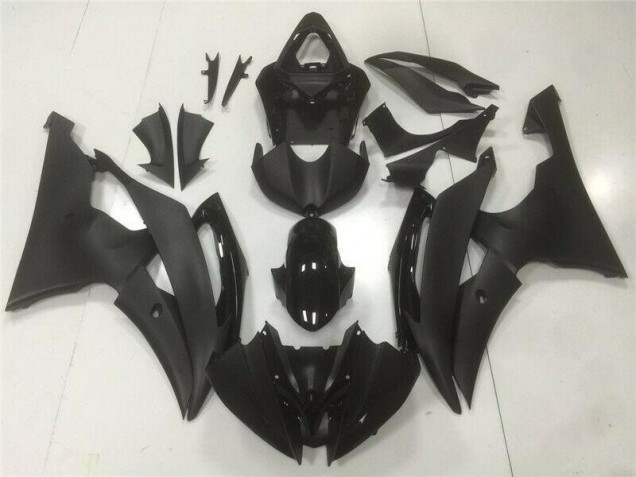 Yamaha R6 2008-2016 Motorrad Verkleidungen Komplett Sets - Schwarz