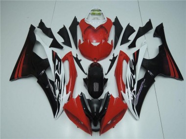 Yamaha R6 2008-2016 Motorrad Verkleidung - Rot Weiß