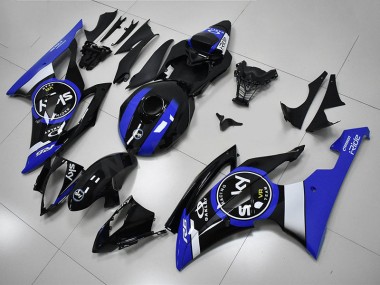 Yamaha R6 2008-2016 Motorrad Verkleidungen & Plastik - Blau Schwarz