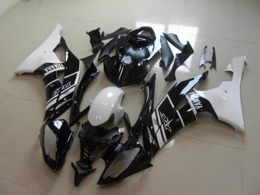 Yamaha R6 2008-2016 Motorrad Verkleidungen Komplett Sets - Weiß Schwarz