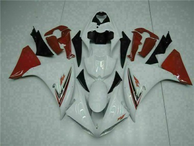 Yamaha R1 2009-2011 Motorrad Verkleidungen - Weiß Rot